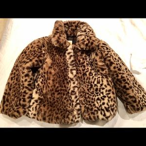 Girls Faux fur coat